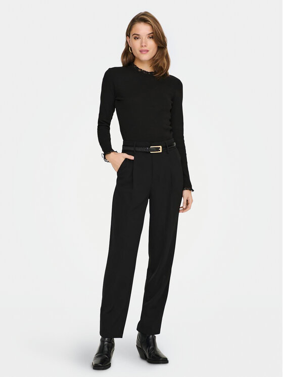 ONLY ONLY Блуза Leslie 15277888 Черен Regular Fit
