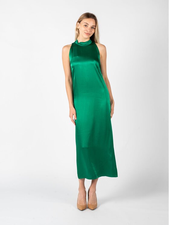 PINKO PINKO Sukienka codzienna 1N13DE Y8A4 Zielony Slim Fit
