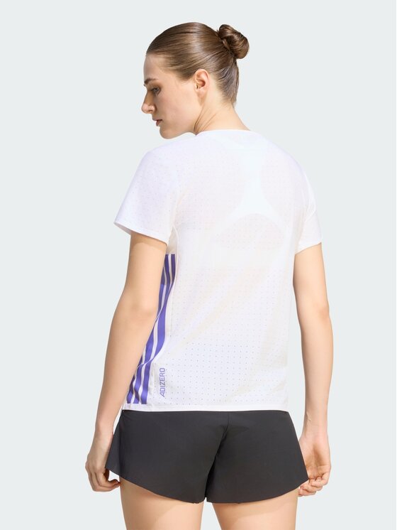 adidas adidas Koszulka techniczna 147077 Biały Slim Fit