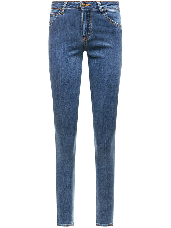 Lee Lee Jeansy Ivy L32EKJZH 112107401 Niebieski Skinny Fit