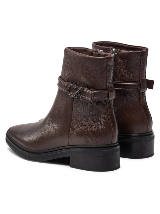 Calvin Klein Calvin Klein Μποτάκια HW0HW02183 Καφέ