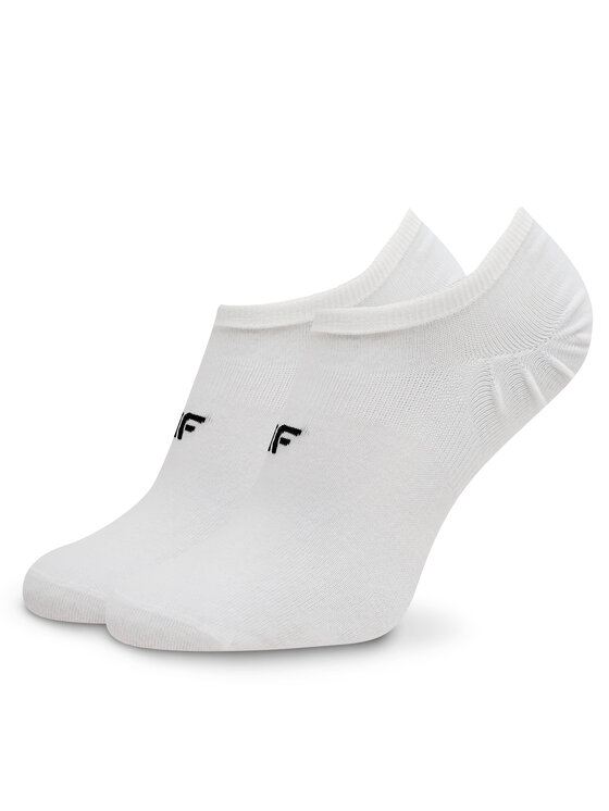 4F 4F Șosete joase 4FWMM00USOCM275 Alb