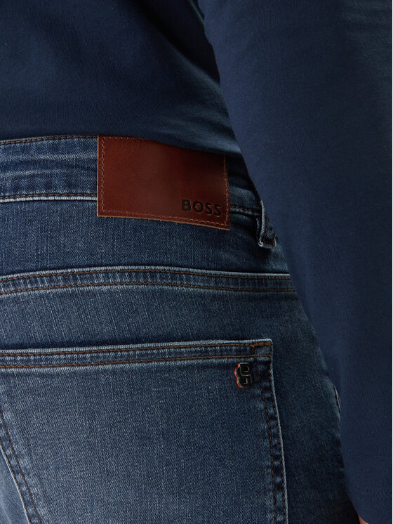 BOSS BOSS Blugi Delaware Bo 50553416 Albastru Regular Fit