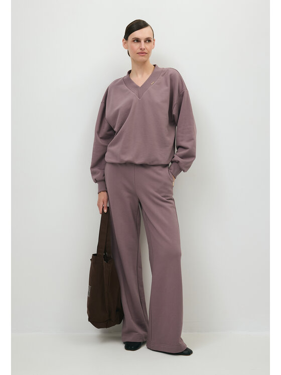 BIZUU BIZUU Bluzka ORSINI OVERSIZED Fioletowy