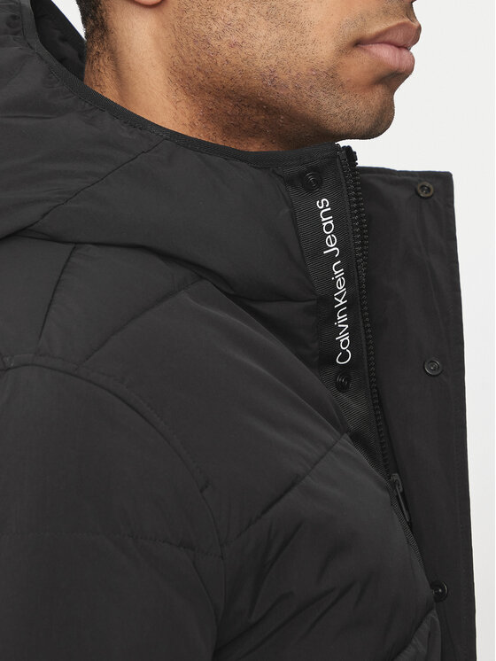 Calvin Klein Jeans Calvin Klein Jeans Зимно яке Essential J30J325594 Черен Regular Fit