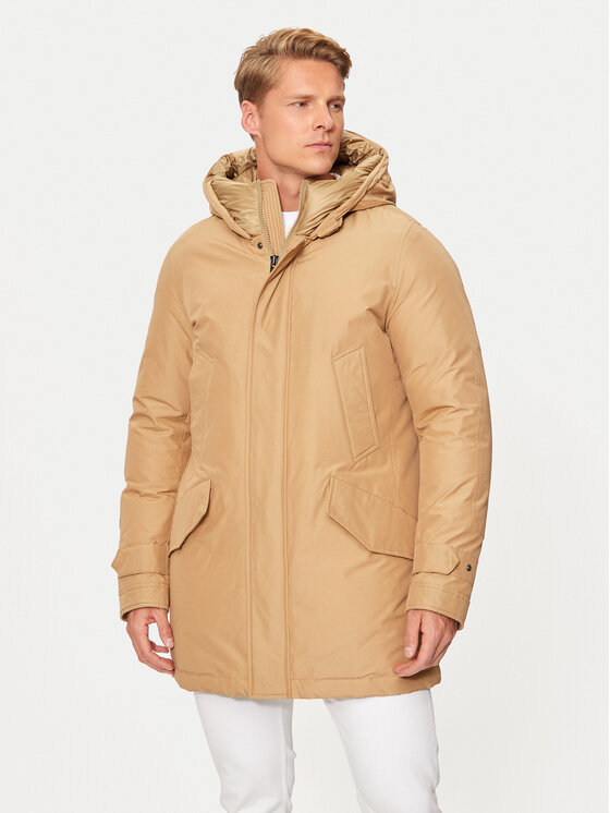 Woolrich Woolrich Pehelykabát CFWOOU0487MRUT0001 Bézs Regular Fit