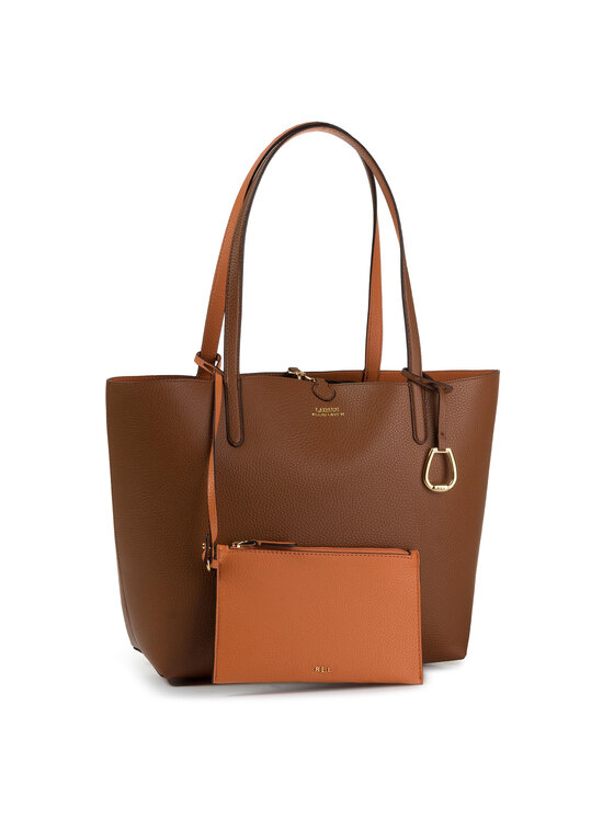 Geantă LAUREN RALPH LAUREN Rvrsble Tote 431795329002 Maro
