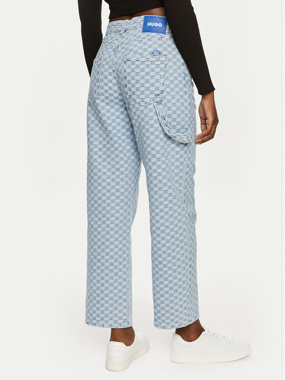 HUGO Hugo Traperice Getara_B 50517284 Plava Baggy Fit