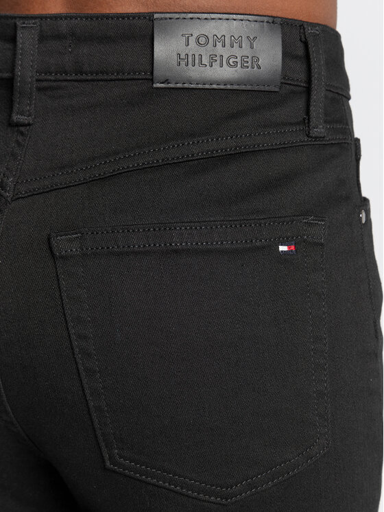 Tommy Hilfiger Jeans New Classic WW0WW36234 Schwarz Straight Fit
