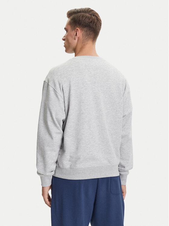 New Balance New Balance Bluza Small Logo MT41507 Szary Relaxed Fit