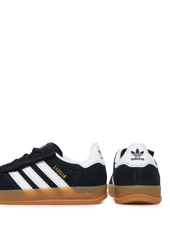 adidas adidas Sneakersy Gazelle Indoor Comfort Closure Elastic Lace IH9131 Czarny