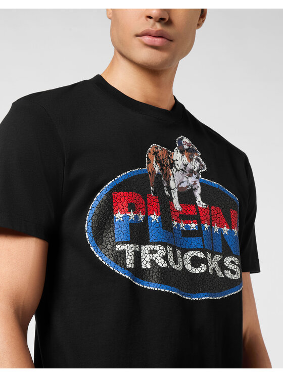 PHILIPP PLEIN PHILIPP PLEIN T-Shirt 26171 Czarny Regular Fit