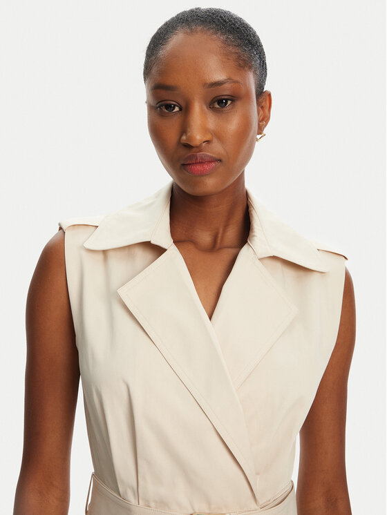 Morgan Morgan Rochie de zi 251-ROAD Bej Regular Fit