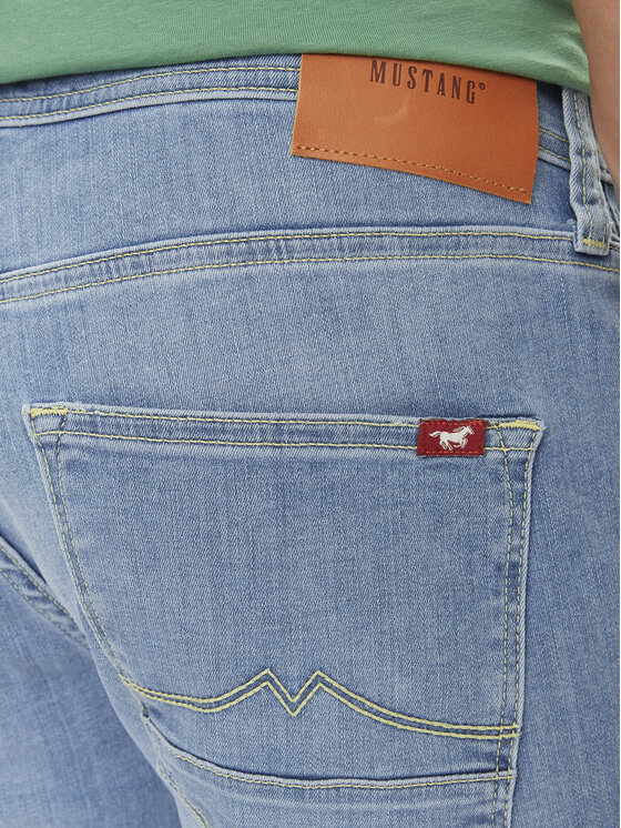 Mustang Mustang Jeansy Vegas 1015119 Niebieski Slim Fit