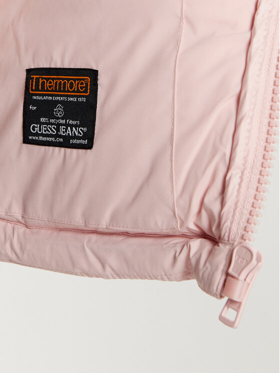 Guess Jeans Guess Jeans Übergangsjacke W4BL20 WGII2 Rosa Regular Fit