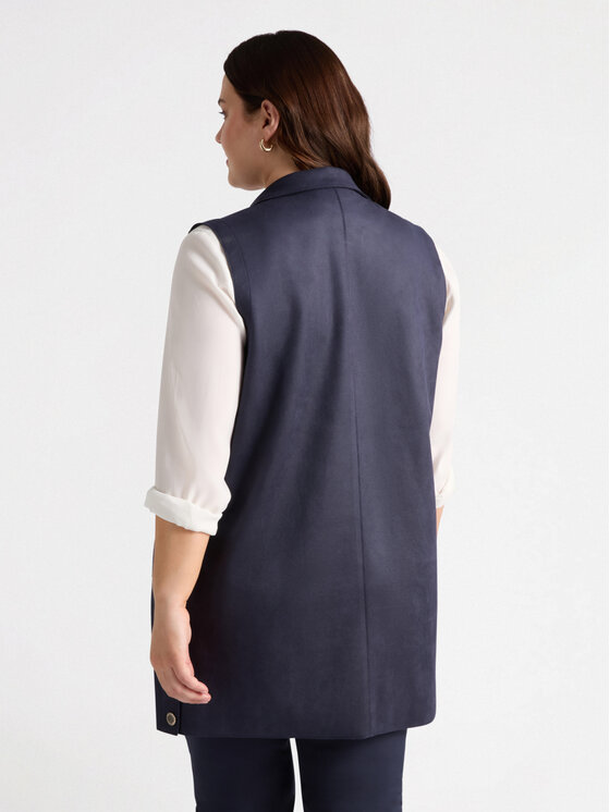 Fiorella Rubino Fiorella Rubino Płaszcz L051L000063N034 Niebieski Regular Fit