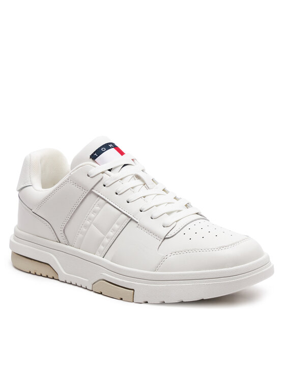 Tommy Jeans Tommy Jeans Αθλητικά Tjm Leather Cupsole 2.0 EM0EM01283 Λευκό