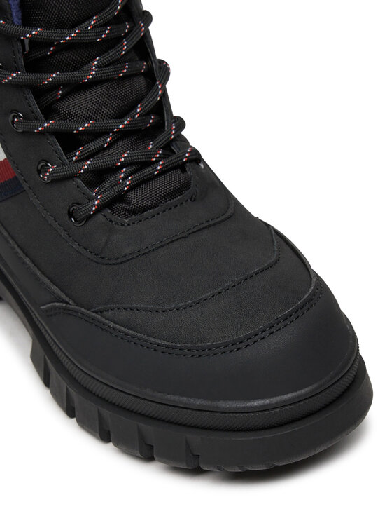 Trapery Tommy Hilfiger Stripes Fur Boot T3X5-33713-1487 S