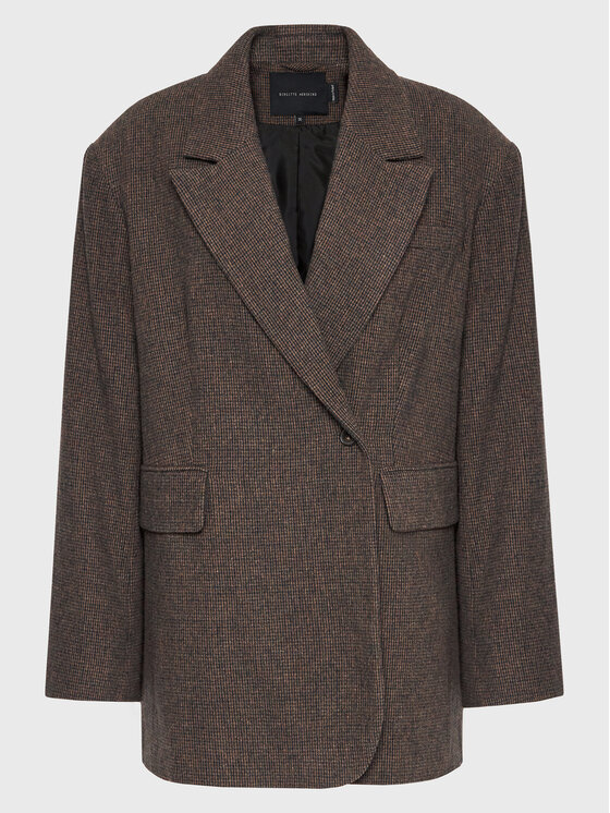 Herskind Herskind Sako Verner 4603911 Hnědá Oversize