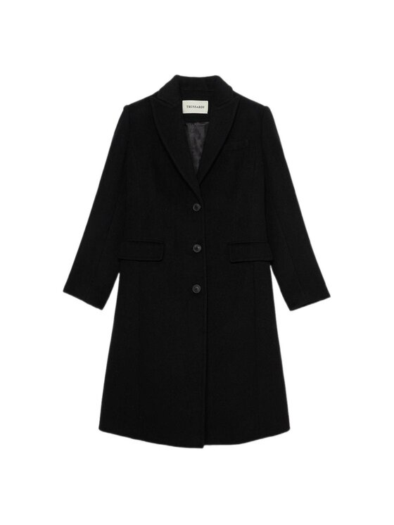 Trussardi Trussardi Cappotto 8918A000320N033 Nero Regular Fit