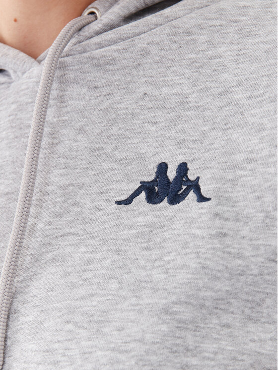 Kappa Kappa Mikina 710067 Šedá Regular Fit