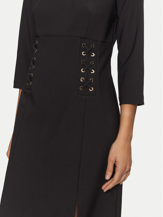 Joseph Ribkoff Joseph Ribkoff Kokteilinė suknelė 243005 Juoda Regular Fit