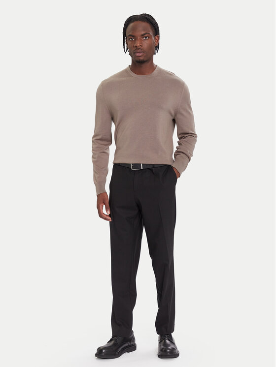 Calvin Klein Calvin Klein Kampsun LV04LB305G Beež Regular Fit