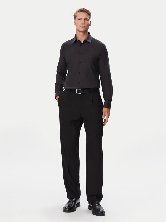 BOSS BOSS Hemd Roan-K-F 50571519 Schwarz Slim Fit