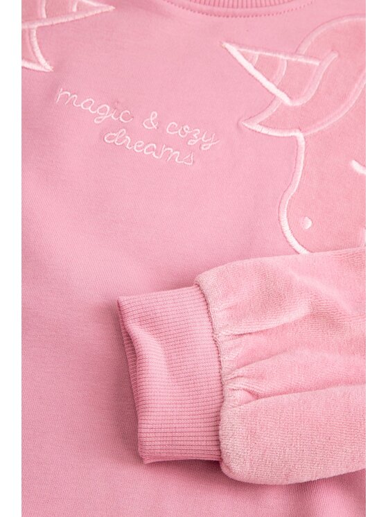 Coccodrillo Coccodrillo Bluza ZC6132101WGK-007 Różowy Regular Fit