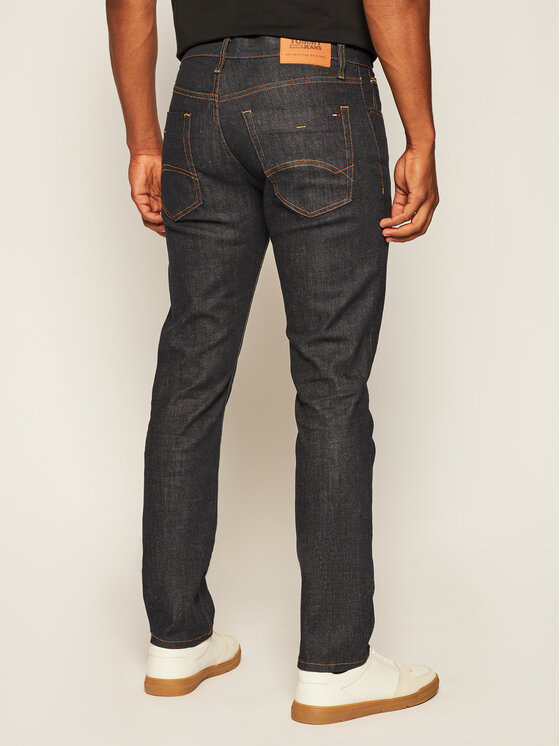 Tommy Jeans Džinsai DM0DM04376 Tamsiai mėlyna Slim Fit • Modivo.lt