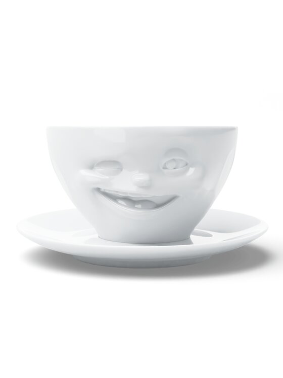 58 products 58 products Filiżanka ze spodkiem uniwersalna - Winking Biały