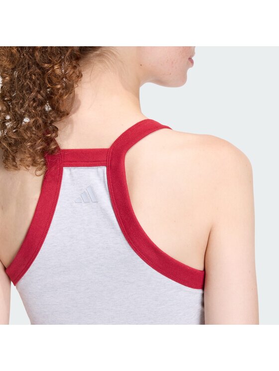 adidas adidas Top 158661 Grau Slim Fit