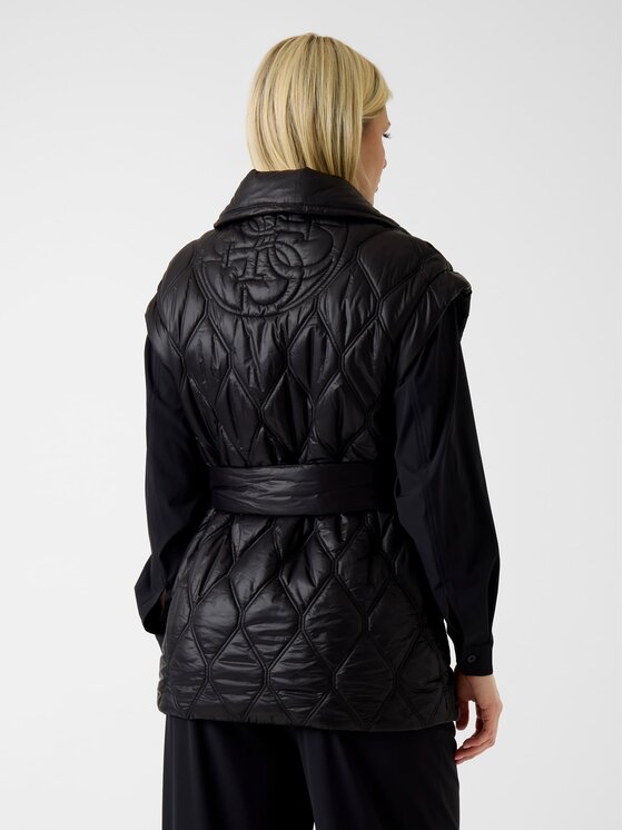 Guess Guess Bezrękawnik 180314 Czarny Classic Fit
