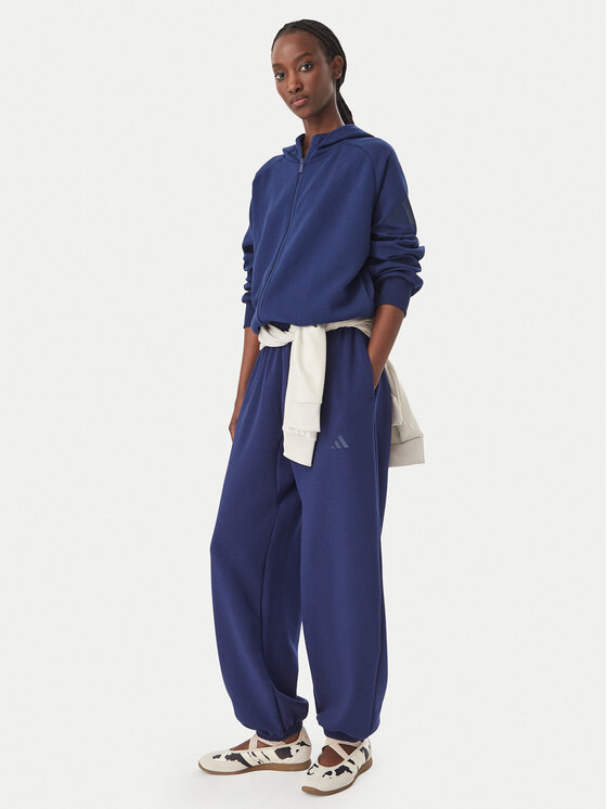 adidas adidas Pantaloni da tuta Soft Lux KS7879 Blu Loose Fit
