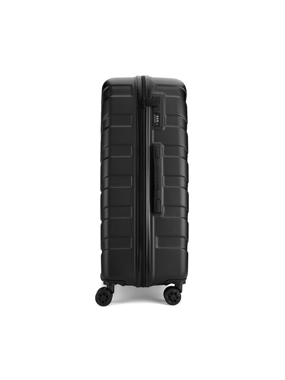 Gino Rossi Gino Rossi Μεγάλη Βαλίτσα GIN-L-001-05-BLACK Μαύρο
