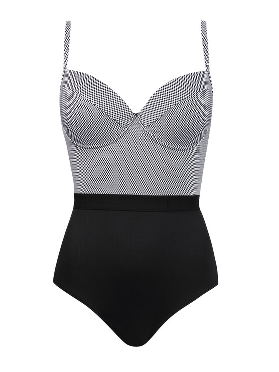 Miss Lou Miss Lou Costume da bagno J-ML029 Nero