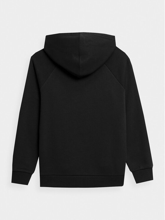 4F 4F Μπλούζα 4FJAW23TSWSM626 Μαύρο Regular Fit