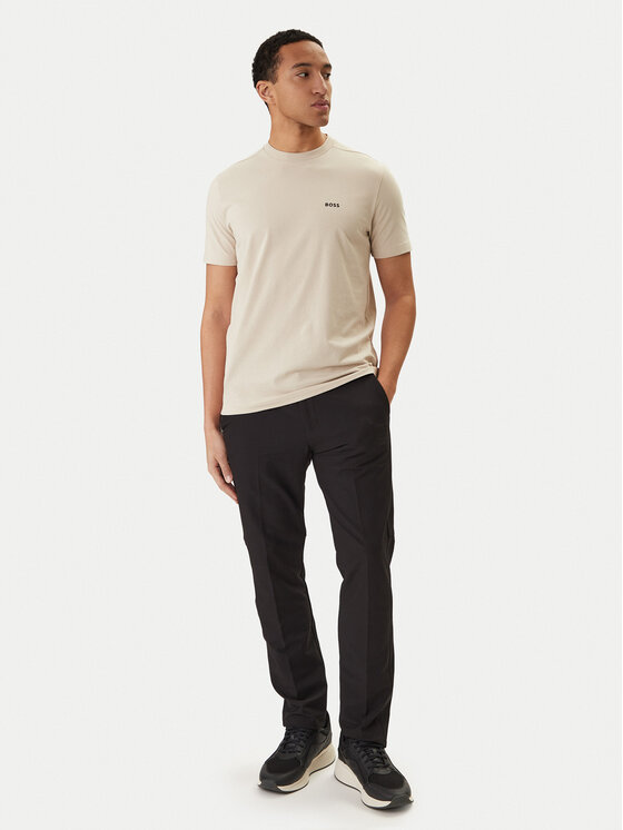 BOSS BOSS T-Shirt Taul 50521245 Béžová Regular Fit