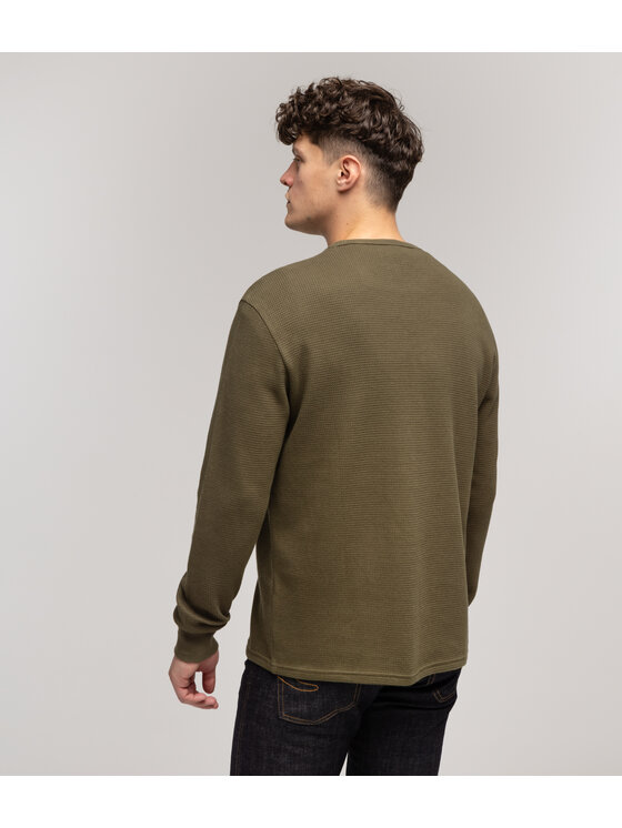Lee Cooper Lee Cooper Longsleeve MATEO 2650 Khaki Regular Fit