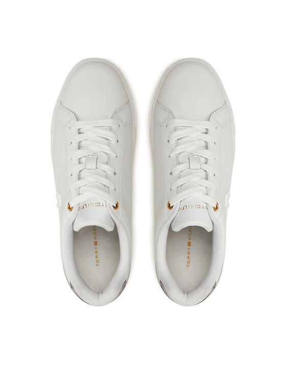 Tommy Hilfiger Tommy Hilfiger Tossud Th Platform Court Sneaker FW0FW08614 Valge