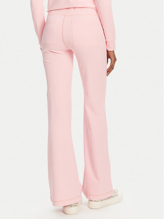 Juicy Couture Juicy Couture Spodnie dresowe Active JCSML125403 Różowy Flared Leg
