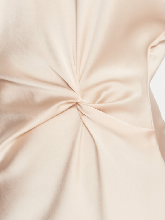 Rinascimento Rinascimento Coctailkleid CFC0125718003 Beige Regular Fit