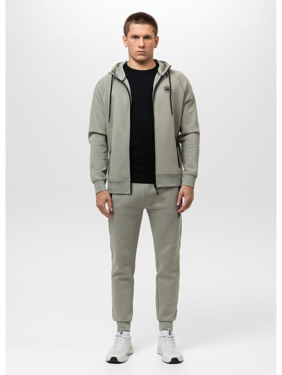 PITBULL PITBULL Bluza DOGWOOD Szary Regular Fit