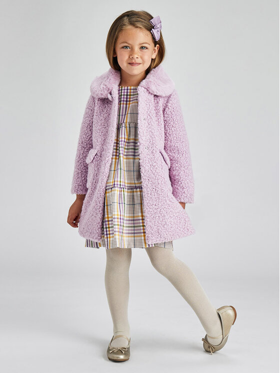 Cappotto 4435 Viola Regular Fit