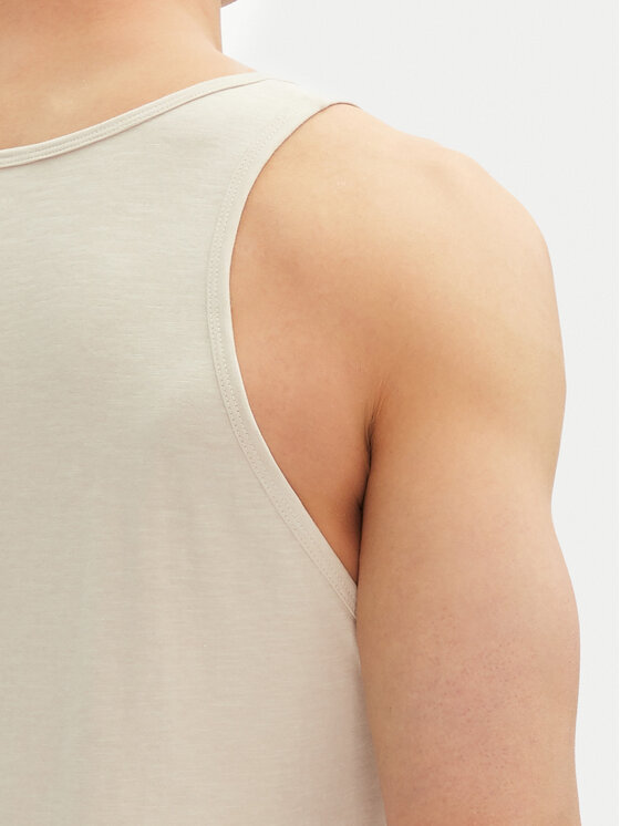 Jack&Jones Jack&Jones Tank top marškinėliai Jake 12270577 Smėlio Regular Fit