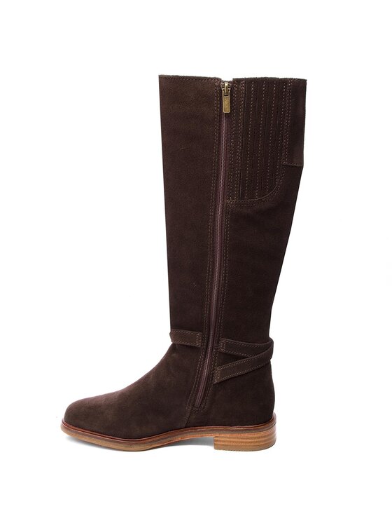 Clarks Oficerki Clarkdale Clad 261364444 Br zowy Modivo.pl