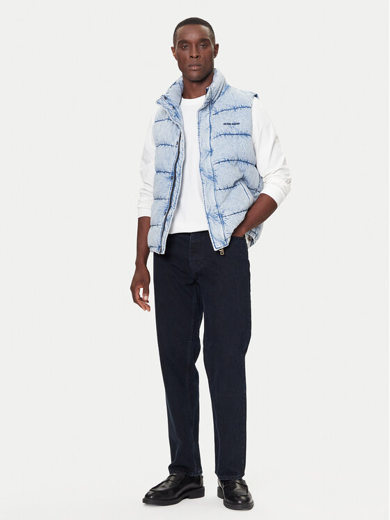 Guess Guess Sportisks veste M5BN81 D6181 Zils Regular Fit