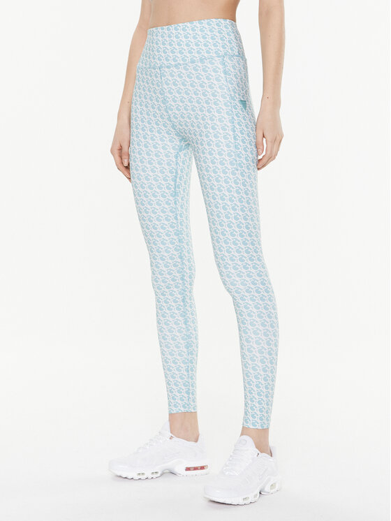 Leggings V3GB02 MC03W Verde Slim Fit