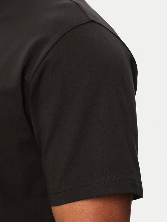 BOSS BOSS Póló Tee Collar 50562120 Fekete Relaxed Fit