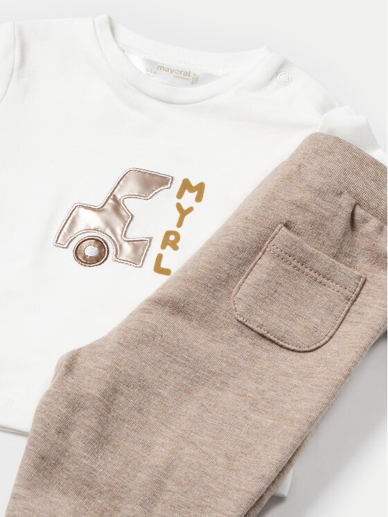 Mayoral Mayoral Спортен екип 2628 Кафяв Regular Fit